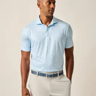 Johnnie O - Featherweight Performance Jersey Polo-About Time-Maliblu