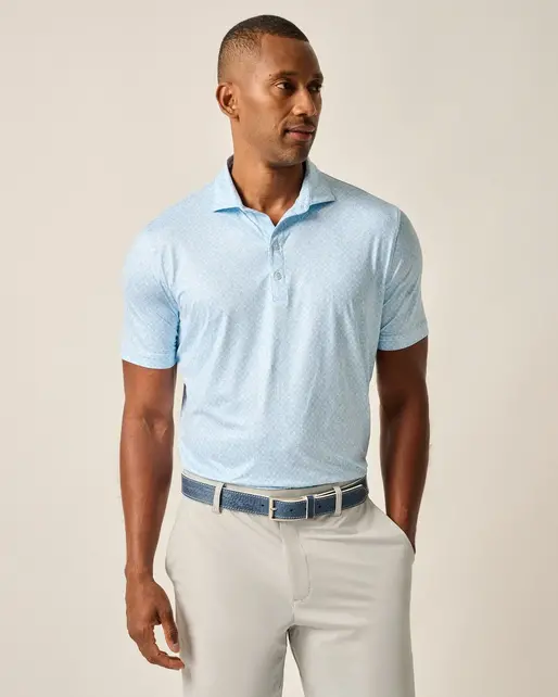 Johnnie O - Featherweight Performance Jersey Polo-About Time-Maliblu Johnnie O - Featherweight Performance Jersey Polo-About Time-Maliblu