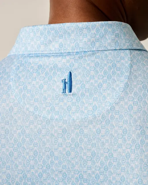 Johnnie O - Featherweight Performance Jersey Polo-About Time-Maliblu Johnnie O - Featherweight Performance Jersey Polo-About Time-Maliblu