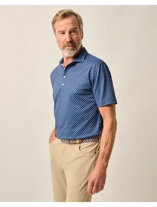 Johnnie - O - Performance Mesh Polo - Daisy - Lake