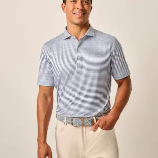 Johnnie O - Featherweight Performance Polo - Warwick - Seal