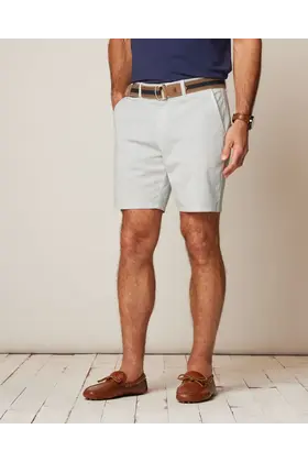 Johnnie O - Nassau Cotton Blend Shorts - Chrome