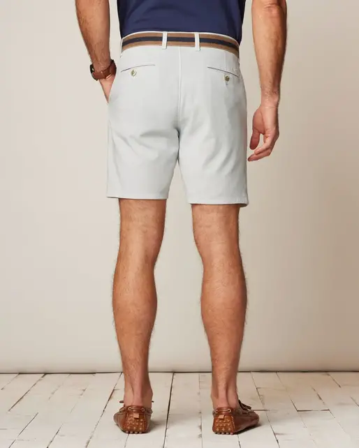 Johnnie O - Nassau Cotton Blend Shorts - Chrome Johnnie O - Nassau Cotton Blend Shorts - Chrome