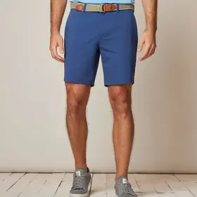 Johnnie - O - Jupiter Cotton Performance Shorts - Lake