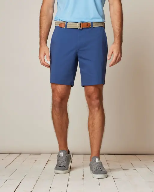 Johnnie - O - Jupiter Cotton Performance Shorts - Lake Johnnie - O - Jupiter Cotton Performance Shorts - Lake