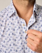 Johnnie O-Short Sleeve Hangin Out Button Up Shirt-Mendocino-White