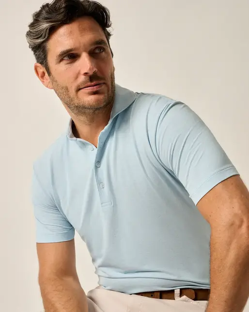 Johnnie - O - Top Shelf Polo - Idris - Cerulean