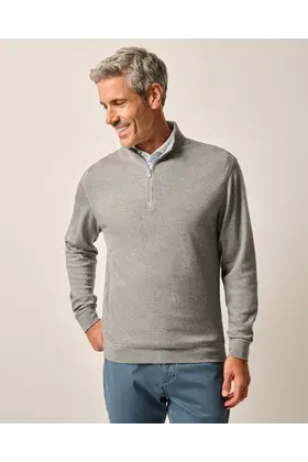 Johnnie-O - Hanks Lightweight Sully 1/4 Zip Pullover - Rhino