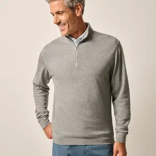 Johnnie-O - Hanks Lightweight Sully 1/4 Zip Pullover - Rhino
