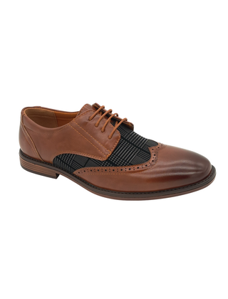 Avellino Wingtip Lace - Cognac