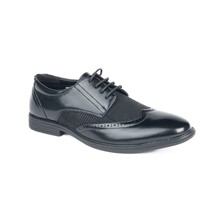 Avellino Wingtip Lace - Black