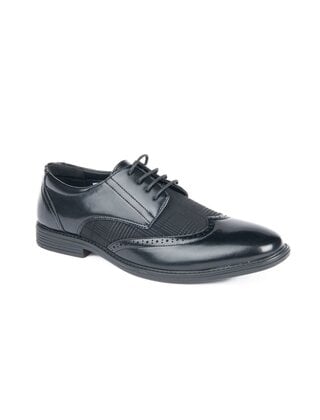 Avellino Wingtip Lace - Black