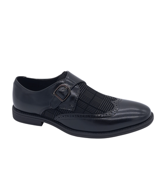 Avellino Monk Strap - Black