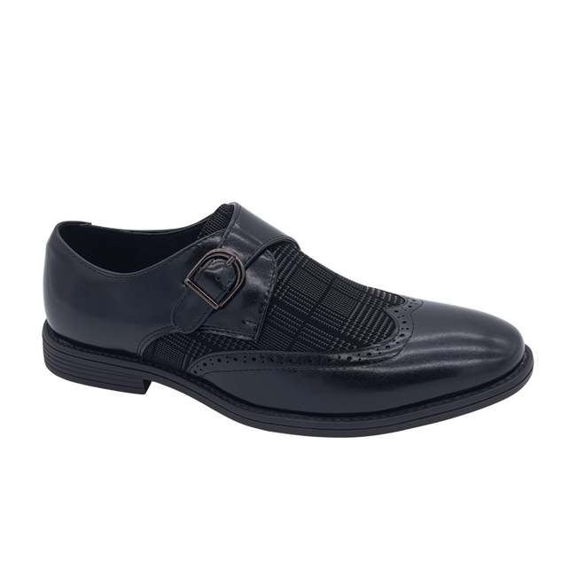 Avellino Monk Strap - Black Avellino Monk Strap - Black