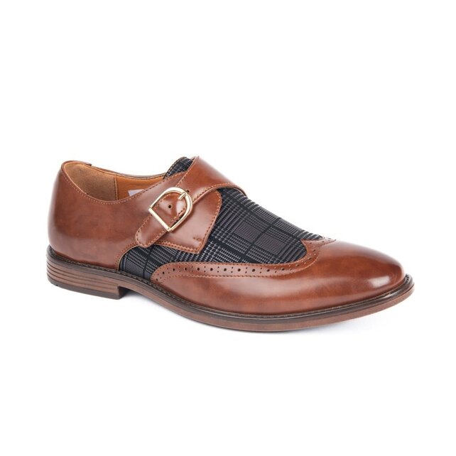 Avellino Monk Strap - Cognac