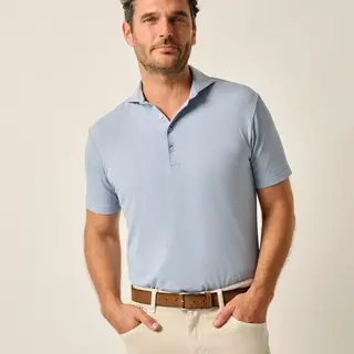 Johnnie - O - Top Shelf Polo - Idris - Laguna Blue