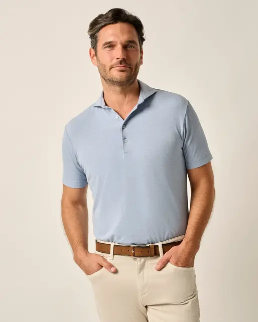 Johnnie - O - Top Shelf Polo - Idris - Laguna Blue