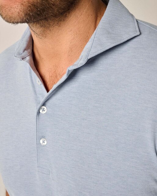 Johnnie - O - Top Shelf Polo - Idris - Laguna Blue