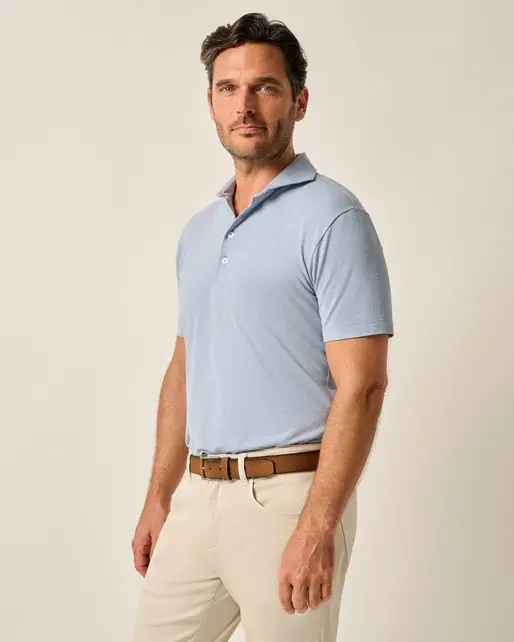 Johnnie - O - Top Shelf Polo - Idris - Laguna Blue