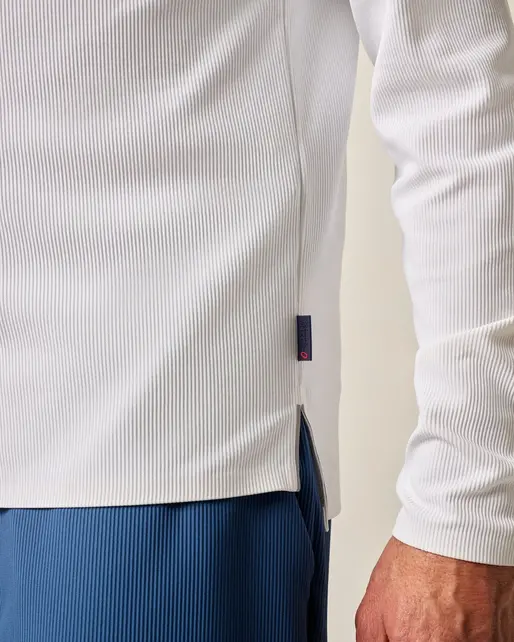 Johnnie O - Hoppin Performance Drawstring Hoodie - White Johnnie O - Hoppin Performance Drawstring Hoodie - White