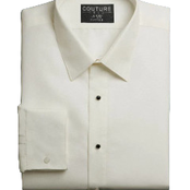 Slimfit Microfiber Dress Shirt - Diamond White