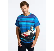 Robert Graham Crusin' Graham Short Sleeve T-Shirt - Cobalt