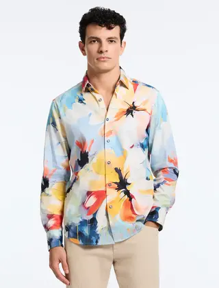 Robert Graham Flora Grande Dress Shirt - Multi