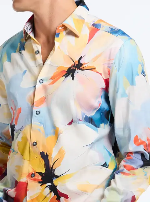 Robert Graham Flora Grande Dress Shirt - Multi