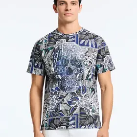 Robert Graham KWT Skull Short Sleeve T-Shirt - Black