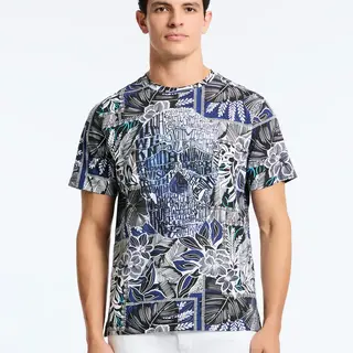 Robert Graham KWT Skull Short Sleeve T-Shirt - Black