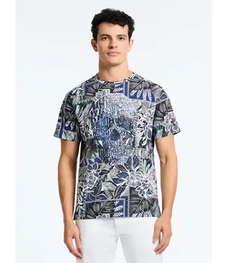 Robert Graham Robert Graham KWT Skull Short Sleeve T-Shirt - Black
