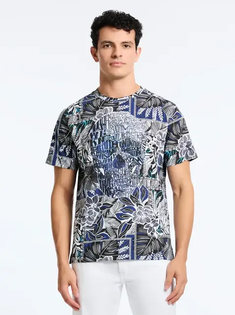 Robert Graham KWT Skull Short Sleeve T-Shirt - Black