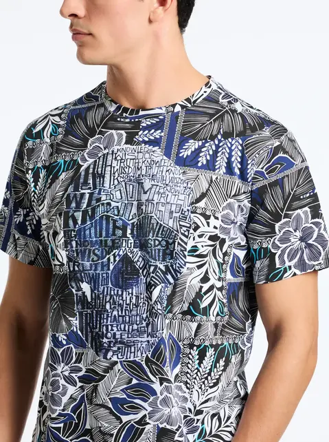Robert Graham KWT Skull Short Sleeve T-Shirt - Black