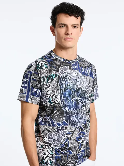 Robert Graham KWT Skull Short Sleeve T-Shirt - Black