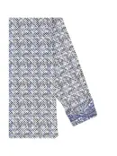 Robert Graham Mission Dress Shirt - Navy