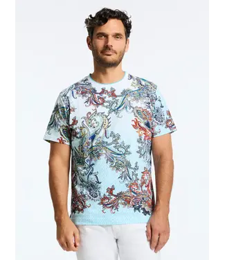 Robert Graham Robert Graham Paisley Portal Short Sleeve T-Shirt - White