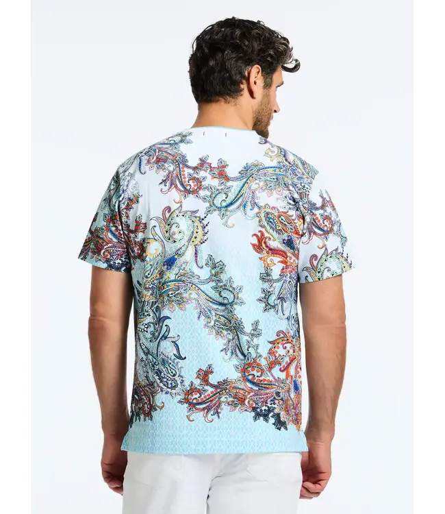 Robert Graham Robert Graham Paisley Portal Short Sleeve T-Shirt - White