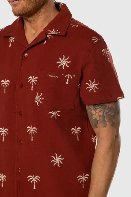 TEAMLTD Cabana Button-Up - Rust