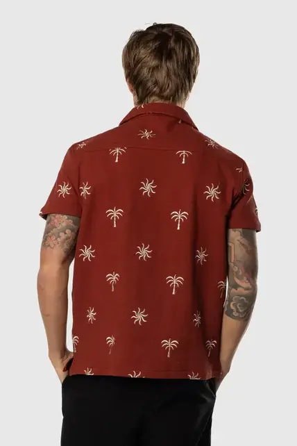 TEAMLTD Cabana Button-Up - Rust