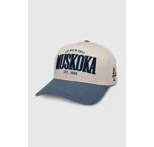 TEAMLTD Muskoka Snapback - Cream/Blue