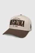 TEAMLTD Muskoka Snapback - Cream/Brown