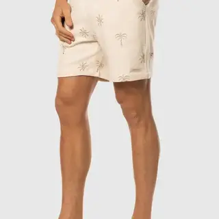 TEAMLTD Cabana Shorts - Cream