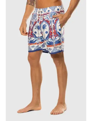 TEAMLTD Swim Shorts - Blue Cordoba