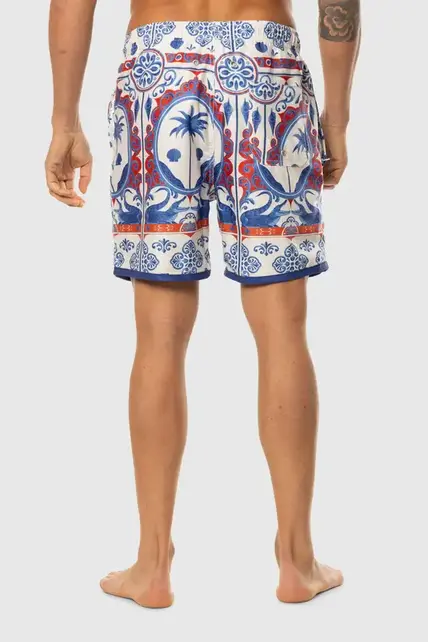 TEAMLTD Swim Shorts - Blue Cordoba