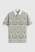 TEAMLTD Beach Club Button-Up - Olive Cordoba