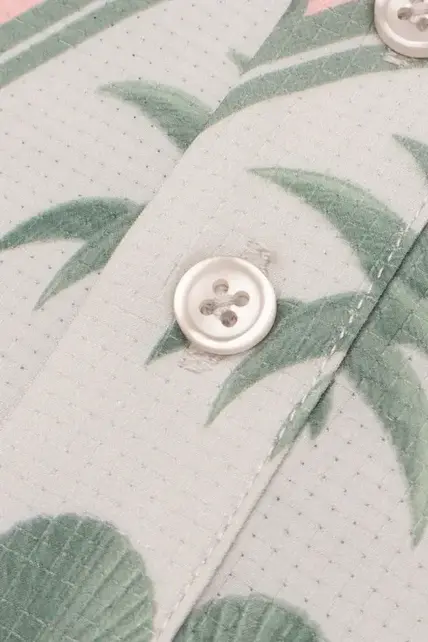 TEAMLTD Beach Club Button-Up - Olive Cordoba