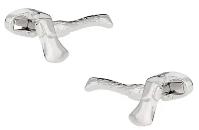 axe cufflinks