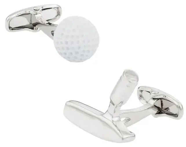 Golf Ball & Putter Cufflinks