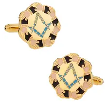 Masonic Loving Brotherhood Hands Cufflinks