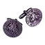 Knights Of Templar Silver Cufflinks